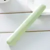 Caja de Cepillo de Dientes Portátil para Viaje Color Caramelo Colorido Transparente Cubo para Cepillo de Dientes Taza para Cepillo de Dientes de Paja de Trigo Listo para la Venta
