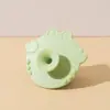 Escova de Shampoo de Silicone Desenho Animado Fofo para Bebê Pente de Silicone para Limpeza no Banho do Bebê Escova Multifuncional para Massagem Facial