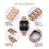Para Correa de Metal para Apple Watch Nueva Hebilla de Joyería Incrustada con Diamantes Correa para Apple Watch