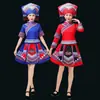 Novos Trajes Étnicos Zhuang de Guangxi para Adultos, Roupas de Desfile Étnicas de Minorias Étnicas, Trajes Étnicos Yao, Performance de Dança Étnica Miao