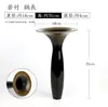 Jianshanchifang Liu Enseñanza Especial Arreglo Floral Negro Arreglo Floral Soporte para Flores Danza de la Grulla Zen Japonés Ikebana Adornos