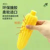 Brinquedos para cães Brinquedos vocais Vinil Vocal Corn Puppy Molar Tooth Cleaning Toys Self-Hi Pet Products Wholesale