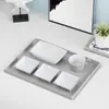 Bandeja para Vajilla de Aviación Personalizada Serie de Tazas y Platos Bandeja Antideslizante Específica para Aviones