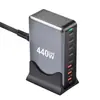 Cargador de nitruro de galio transfronterizo PD600W cabezal de carga rápida cargador multiport CE certificación cargador de teléfono móvil multifunción