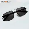 Nuevas Gafas de Sol Polarizadas, Gafas de Sol para Hombre, Gafas de Conducir, Gafas de Sol de Acero Inoxidable de Alta Gama, Protección Solar