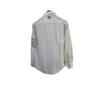 Alta calidad Venta Directa de Fábrica TB Principios de Primavera Nuevo Azul Diamante Gris Rayado Cuatro Rayas Manga Larga Camisa Tela Oxford Moda