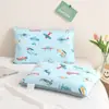 Funda de Cojín de Relleno para Niños, 100% Algodón, Diseño de Dibujos Animados, Cojín Individual, Venta al por Mayor de Fabricante, Algodón Puro, Extraíble y Lavable, Dormir de Lado