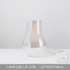 Mesa de Centro Simples de Vidro para Sala de Estar Arranjo de Flores Ornamento Modelo Quarto Restaurante Bar Tampo de Mesa Vaso de Flores Secas Decoração Suave