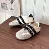 Tênis Mary Jane Feminino 2026 Primavera e Outono Novos Sapatos Casuais Estilo Coreano para Crianças, Sapatos Casuais com Solado Macio para Meninas Pequenas
