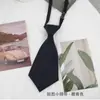 Gravatas Jk Sem Nó para Meninos e Meninas, Cor Sólida Fofas Acessórios para Camisa de Estudante, Gravatas Preguiçosas, Atacado de Fábrica em Estoque
