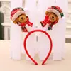 Diadema Brillante de Navidad, Aro para la Cabeza, Diadema para Fiesta Navideña, Cornamentas de Reno para Fiesta Navideña Empaquetadas Individualmente