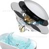 Tapón de desagüe para bañera Wow 2 en 1 colector de bañera con cesta filtrante tapón de desagüe antiatascos tapón de bañera