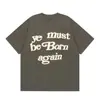 AliExpress Transfronteiriço 2025 Interessante Pacote de Expressões Kanye West Camiseta Masculina Estilo Hip-Hop Rap Retrô
