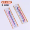 Cepillo de Dientes Doble Cabeza para Mascotas Traje Perro Gato Limpieza de Dientes Cepillo de Dedo Cepillo de Dientes de Mango Largo Productos de Cuidado Bucal para Mascotas