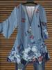 Vestido de Verano 2020 Nuevo Transfronterizo Deseo Exportación Estampado de Mariposas