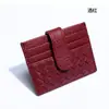 Cartera de Tarjetas Tejida Ultra Delgada de Moda Color Sólido Ranura para Tarjeta de Identificación Portafolio Ranura para ID Almacenamiento Bolsa Pequeña Portafolio de Tarjetas Portátil