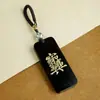 Llavero Personalizado de Celebridad de Internet con Cobre Incrustado de Ébano, Colgante de Fortuna Diaria, Colgante Hecho a Mano, Regalo Personalizado