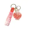 Botella de Perfume Creativa Botella de Aceite Líquido Botella de Deriva Colgante Llavero Adorno de Arena Líquida para Mochila de Estudiante Regalo de Vacaciones