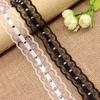 Renda de 3cm de largura com rebite de renda artesanato diy para bonecas acessórios de cabelo decorativos acessórios para roupas vestidos fita