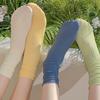 Meias de Gelo Refrescantes de Verão para Mulheres, Meias de Fio Felpudo Respiráveis, Meias Finas de Cano Médio para Verão, Meias de Seda Gelada Dopamina, Meias Frescas