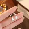 Aretes de Gourd de Plata Esterlina S999 Nuevo Estilo Chino Moda Exquisitos Estilo Chino de Nicho Suaves Únicos Versátiles Pendientes Dropshipping