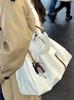 Bolsa Tote Banato Estilo Wenqi para Mulheres 2025 Nova Bolsa de Mão Plissada de Grande Capacidade Bolsa de Ombro Único Transversal de Alta Qualidade