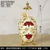 Exclusivo transfronterizo para el nuevo color chapado tubo automático pop-up para palillos invitado Sala de Té restaurante Tubo de palillos Crown Rosa