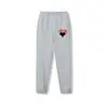 Pantalones joggers Stussy negros con estampado de dados de ocho letras, estilo nuevo transfronterizo, corte holgado, pantalones deportivos, pantalones largos, unisex