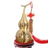 Latão, cabaça dourada, garrafa, ornamentos, fofocas, artesanato em metal, cabaça, enfeites de casa, fofocas, cabaça, uma geração de cabelo
