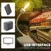 Lâmpada Recarregável Economizadora de Energia, Tubo Flexível USB, Luminária de Mesa Dobrável com Filamento de Tungstênio, Lâmpada de Estudo para Proteção dos Olhos, Luz Ambiente Ajustável