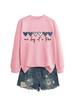 Un Día a la Vez Amazon Ebay Independiente Elegante Versátil y Cómoda Sudadera de Manga Larga para Mujer Transfronteriza