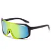 Óculos de Sol Esportivos para Ciclismo ao Ar Livre, à Prova de Vento e Resistentes a UV, Unissex, Armação Grande, Modernos, de Alta Qualidade, Óculos de Marca Famosa