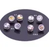 Tapón para pendiente de alta calidad accesorios para joyería DIY tapón para oreja de Hamburgo tapón de silicona para oreja protección ambiental tapón para oreja con forma de mariposa presión en el oído