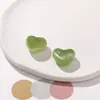 Dopamina Menina Fofa Areia Movediça Glitter Coração de Pêssego Gordinho Acessórios para Joias de Resina DIY Material para Grampo de Cabelo