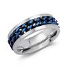 Agita el sonido con el anillo de la tapa de la botella anillo de cadena de acero inoxidable para hombres y mujeres moda europea y americana joyería de acero de titanio ventas directas de fábrica