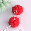 Corazón de Amor Perla Arcilla Blanda Cuentas DIY Accesorios Hechos a Mano Cuentas de Agujero Recto DIY Cadena para Teléfono Llavero Cadena para Bolso Accesorios