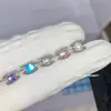 Rita ZooHija del Mar~Perla de Concha Diamante Lunar Aretes de Hélice Tachonados Aretes de Nicho
