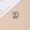 Pulseira Colar Folheada a Ouro 18K Conserva Cor Fivela Magnética Joias Artesanais Pequenos Acessórios Contas Separadas Fivela de Acabamento para Colar DIY Atacado