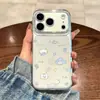 Funda para Teléfono a Prueba de Caídas de Gato Submarino de Dibujos Animados y Pececitos para iPhone 18 Apple 17 Pro Max Funda Protectora Fresca