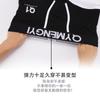 Ropa interior para hombre, de algodón, de cintura baja, deportiva, transpirable, tipo bóxer, pantalones cortos convexos en forma de U, personalizados, para jóvenes, con cuatro esquinas, sexy y a la moda.