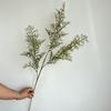 Flor de plástico de pino y ciprés, rama única, Tianmen, boda de invierno, auditorio de bodas, altura del techo, simulación de flores falsas, planta, paisaje, flor decorativa