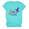 No puedes asustarme Amazon eBay sitio independiente camiseta casual y elegante para mujer de cuello redondo y manga corta