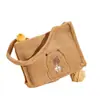 Tendencia de Moda Bolso de Mano Relleno de Gran Capacidad Bolso de Hombro Lindo de Nicho Bolso Grueso para Viajes Cotidianos Personalizado Cultural y Creativo Periférico