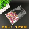 Bolsa de Plástico Transparente Personalizada Impresa para Lápices, Bolsa para Joyería con Cabeza de Tarjeta Impresa a Color, Bolsa Opp Autoadhesiva con Sellado Invertido