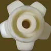 Partes de Transportador de Rasquetas Rodillo Portador de Nylon Resistente al Desgaste Rodillo de Soporte de Cadena Rueda de Plástico Rascador Rueda de Nylon