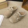Zuecos Gruesos de Estilo Bosque para Universidad, Versátiles, que Aumentan la Altura para Mujer, Novedad Otoño 2025, Zuecos de Estilo Birkenstock para Exteriores
