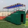 Soporte de Árbitro Móvil Retráctil para Línea de Meta Tribuna de Cronometraje para Estadio Escolar Campo Deportivo Tribuna para Competencia de Atletismo