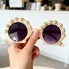 2025 Gafas de Sol de Perlas Nuevas Transfronterizas para Niños Niños Niñas Fiesta Moda Europea y Americana Estilo Celebridad de Internet Gafas de Sol en Stock