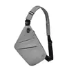 Bolsa de pecho ajustada antirrobo para pistola para hombre Bolso de mano nuevo Bolsa de almacenamiento Mochila con hombro Bolso bandolera Mochila pequeña de viaje para mujer