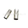 Juego de Adaptadores de Cabezal de RF F Macho a 9.5 Hembra Imperial F Hembra a 9.5 Macho F Macho a TV Hembra F Macho a TV Dos Piezas